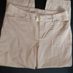 Beige cotton slacks,  14